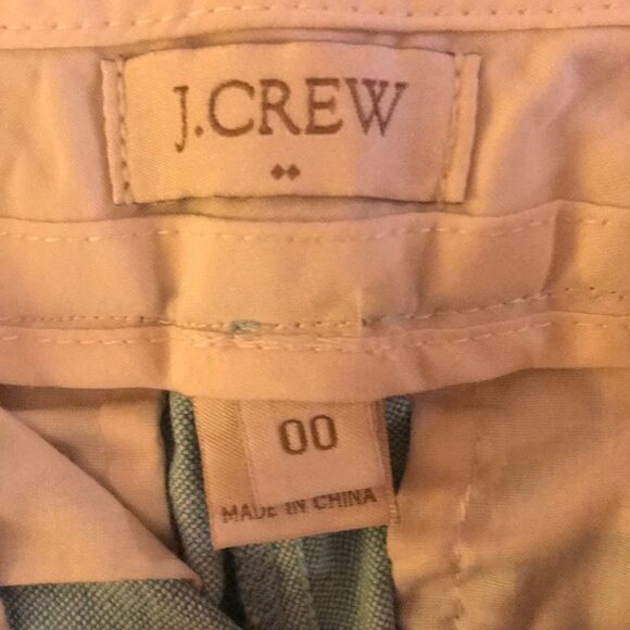 (5/$25) J Crew Factory seafoam shorts, 2 3/4” inseam - Picture 3 of 3